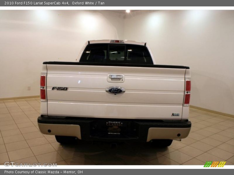 Oxford White / Tan 2010 Ford F150 Lariat SuperCab 4x4
