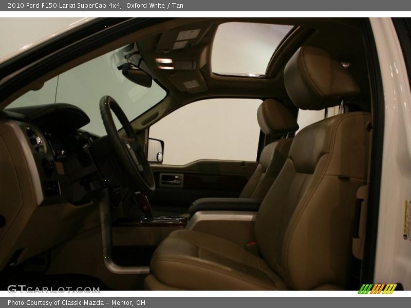 Oxford White / Tan 2010 Ford F150 Lariat SuperCab 4x4