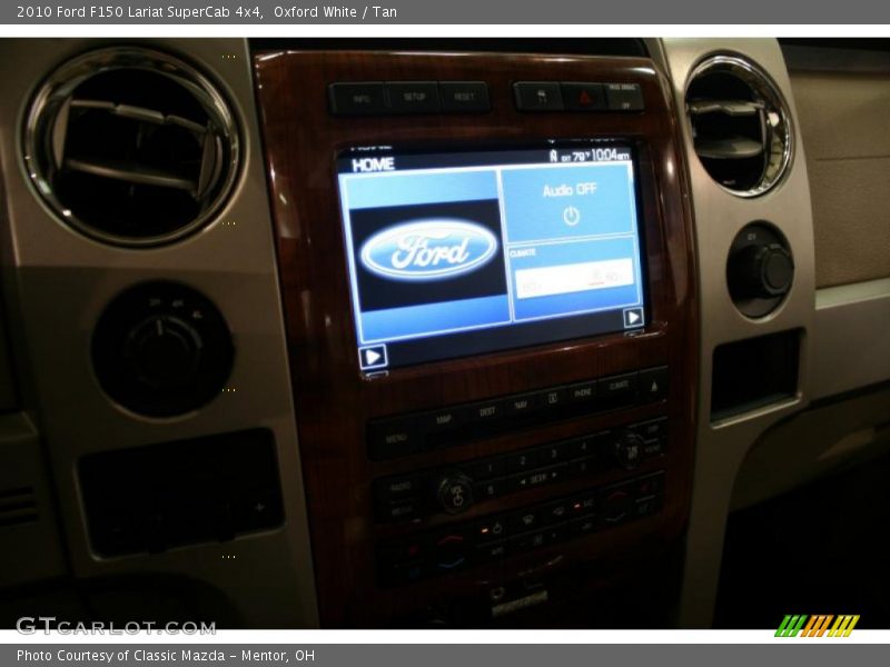 Oxford White / Tan 2010 Ford F150 Lariat SuperCab 4x4