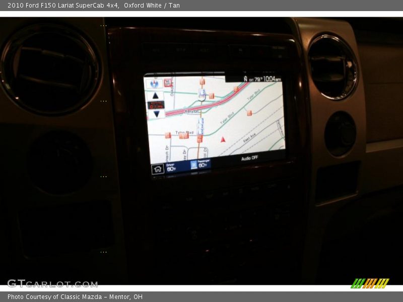 Oxford White / Tan 2010 Ford F150 Lariat SuperCab 4x4