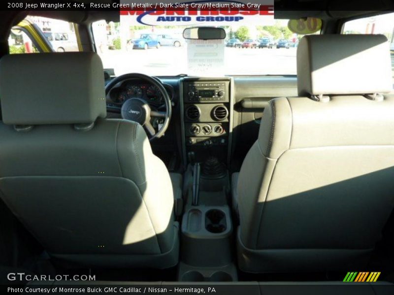 Rescue Green Metallic / Dark Slate Gray/Medium Slate Gray 2008 Jeep Wrangler X 4x4