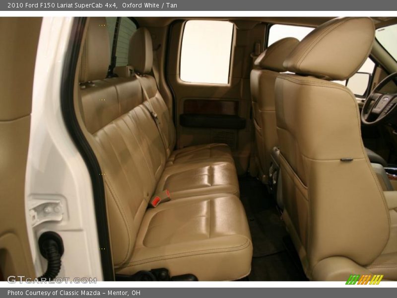 Oxford White / Tan 2010 Ford F150 Lariat SuperCab 4x4