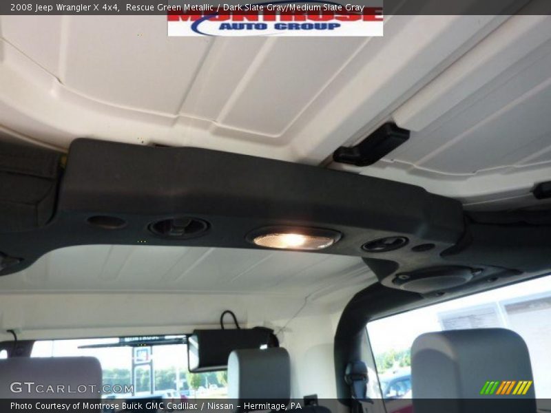 Rescue Green Metallic / Dark Slate Gray/Medium Slate Gray 2008 Jeep Wrangler X 4x4