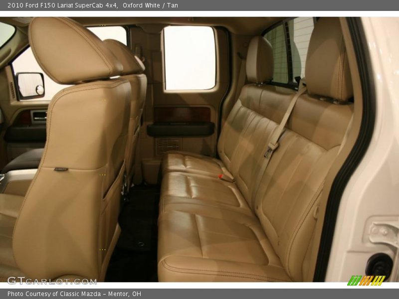 Oxford White / Tan 2010 Ford F150 Lariat SuperCab 4x4