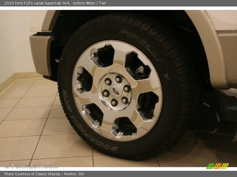 Oxford White / Tan 2010 Ford F150 Lariat SuperCab 4x4