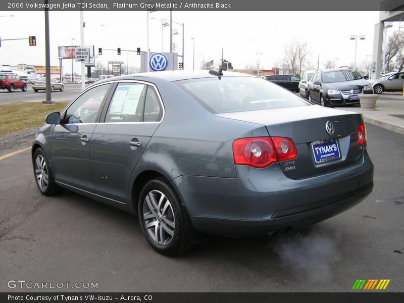 Platinum Grey Metallic / Anthracite Black 2006 Volkswagen Jetta TDI Sedan