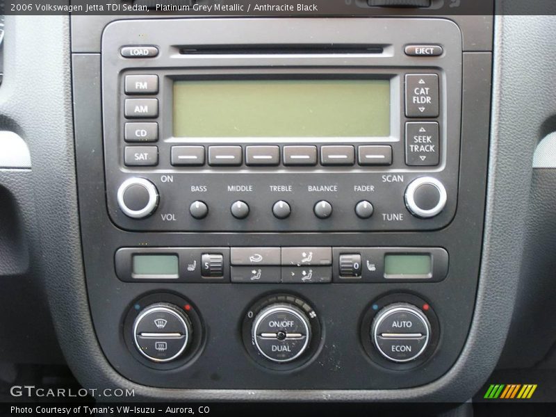 Platinum Grey Metallic / Anthracite Black 2006 Volkswagen Jetta TDI Sedan