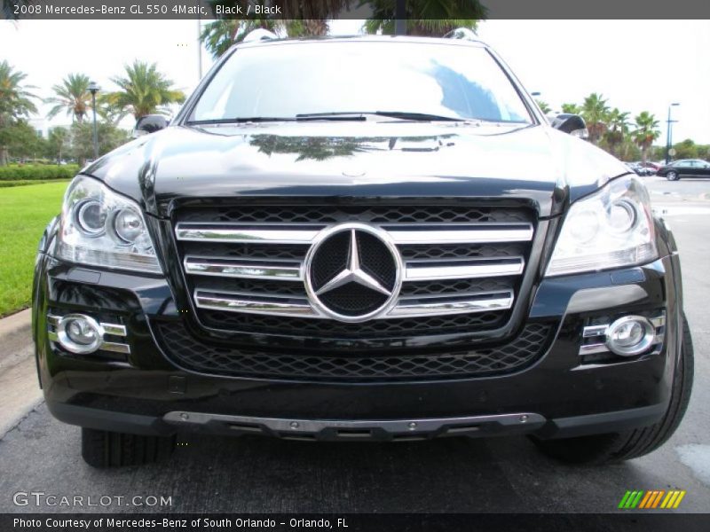 Black / Black 2008 Mercedes-Benz GL 550 4Matic