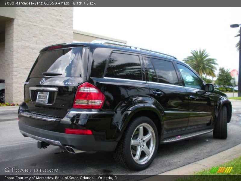 Black / Black 2008 Mercedes-Benz GL 550 4Matic