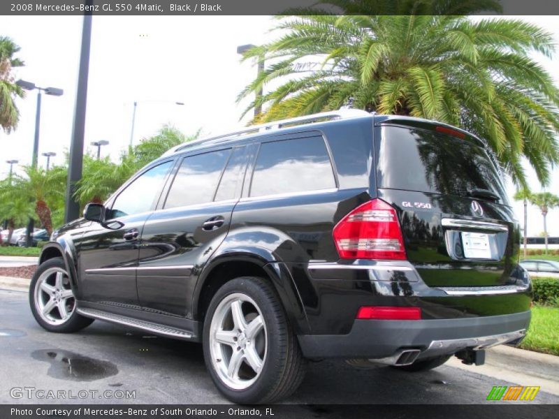 Black / Black 2008 Mercedes-Benz GL 550 4Matic