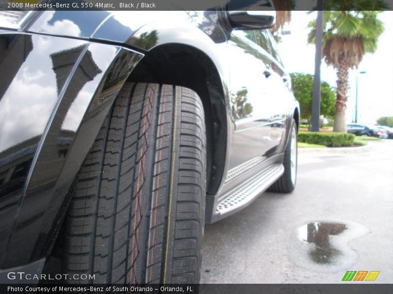 Black / Black 2008 Mercedes-Benz GL 550 4Matic