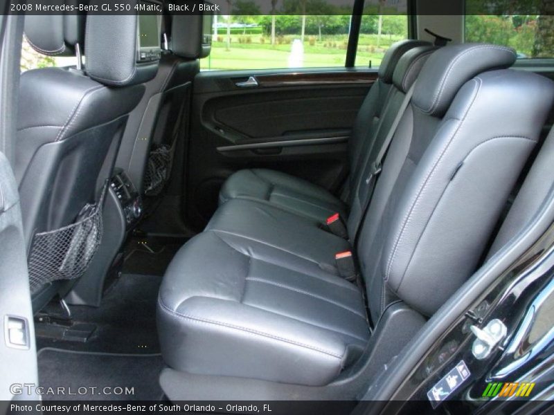 Black / Black 2008 Mercedes-Benz GL 550 4Matic