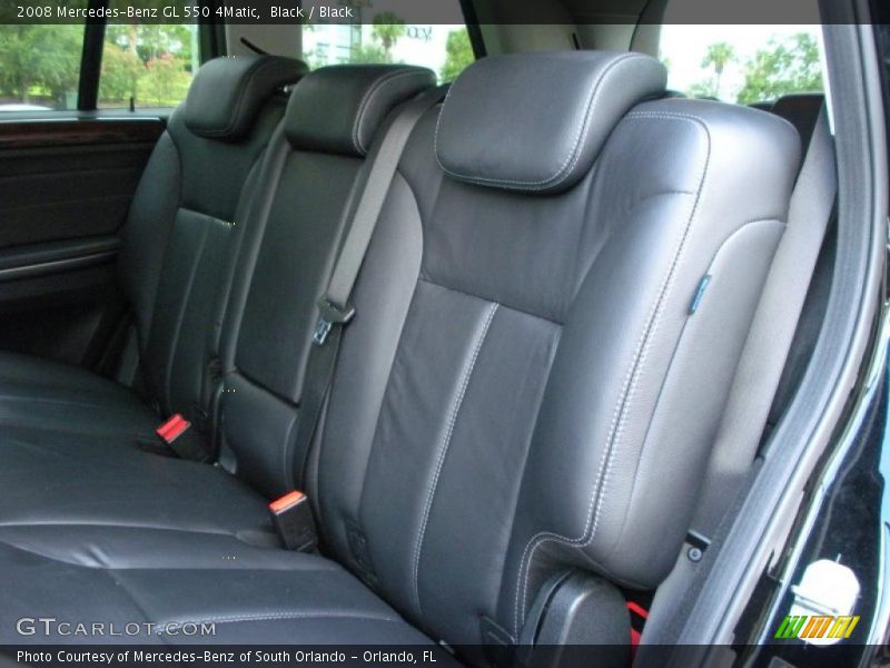 Black / Black 2008 Mercedes-Benz GL 550 4Matic