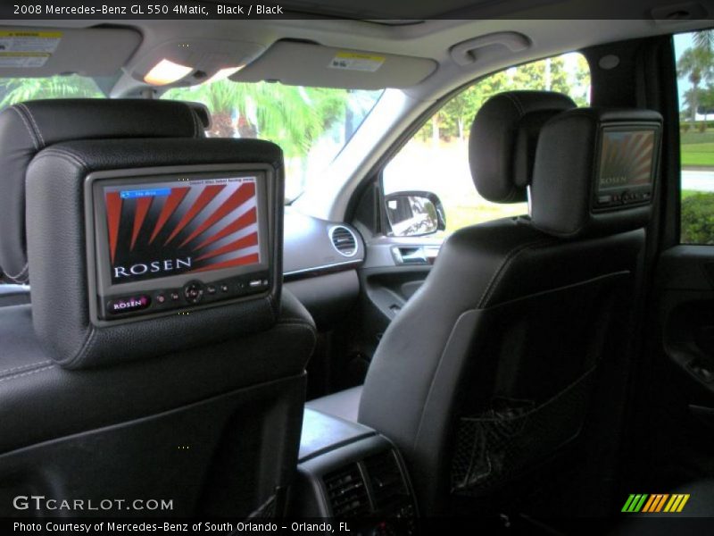 Black / Black 2008 Mercedes-Benz GL 550 4Matic
