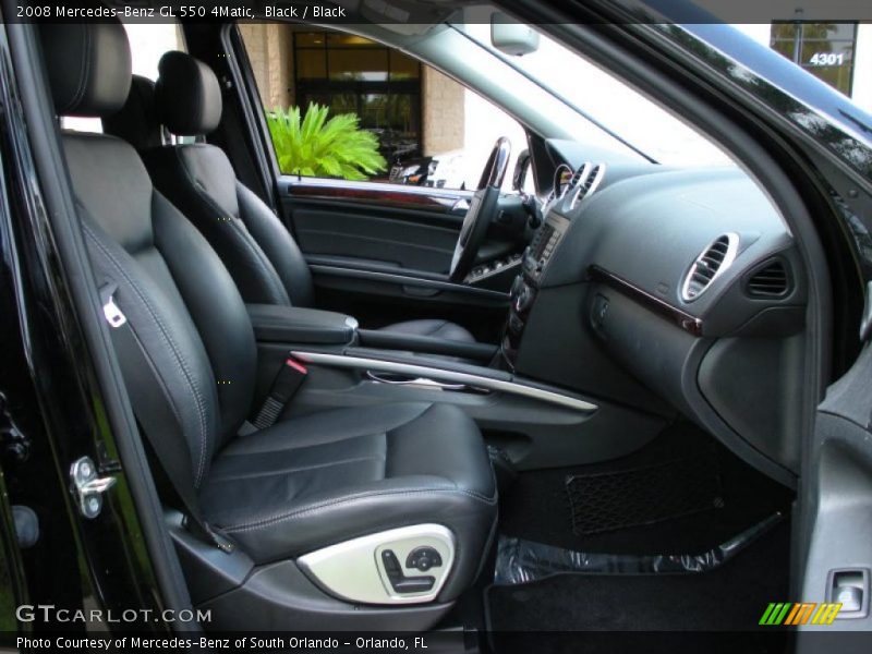 Black / Black 2008 Mercedes-Benz GL 550 4Matic