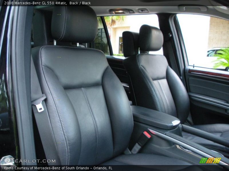 Black / Black 2008 Mercedes-Benz GL 550 4Matic