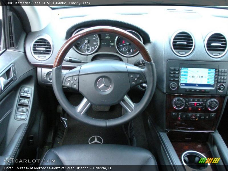 Black / Black 2008 Mercedes-Benz GL 550 4Matic