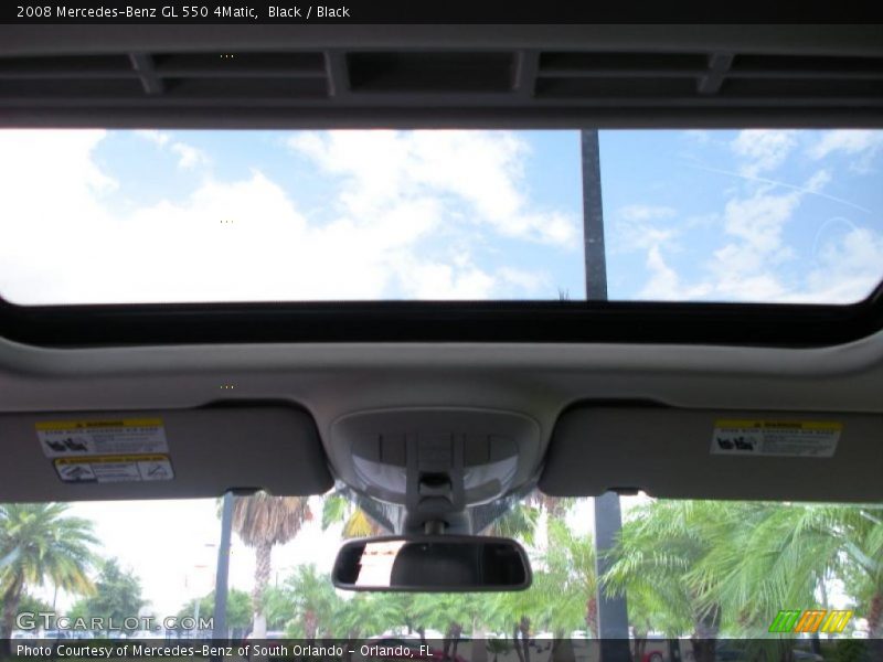 Black / Black 2008 Mercedes-Benz GL 550 4Matic