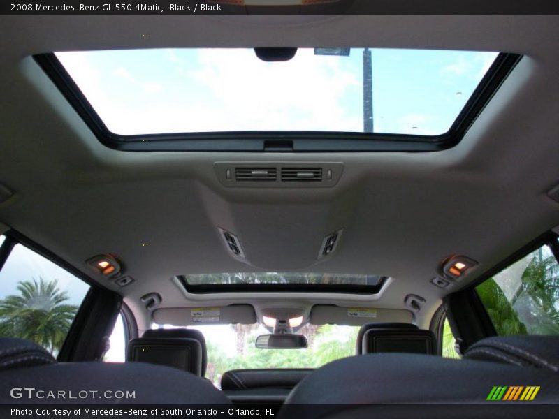 Black / Black 2008 Mercedes-Benz GL 550 4Matic