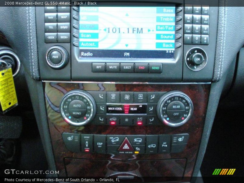 Black / Black 2008 Mercedes-Benz GL 550 4Matic