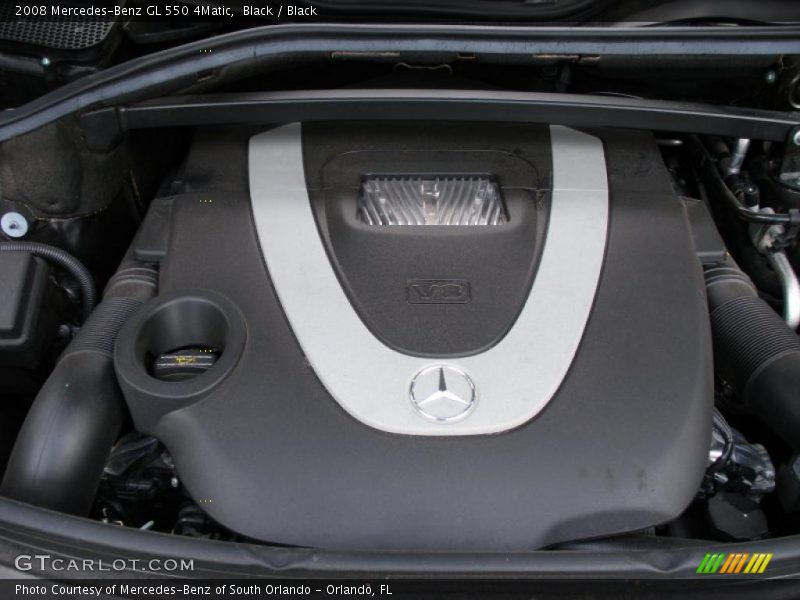 Black / Black 2008 Mercedes-Benz GL 550 4Matic