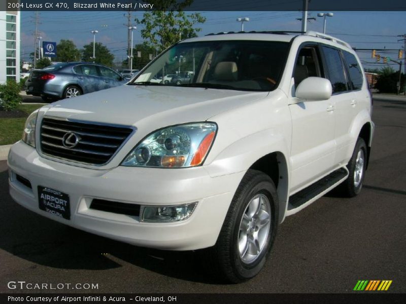 Blizzard White Pearl / Ivory 2004 Lexus GX 470