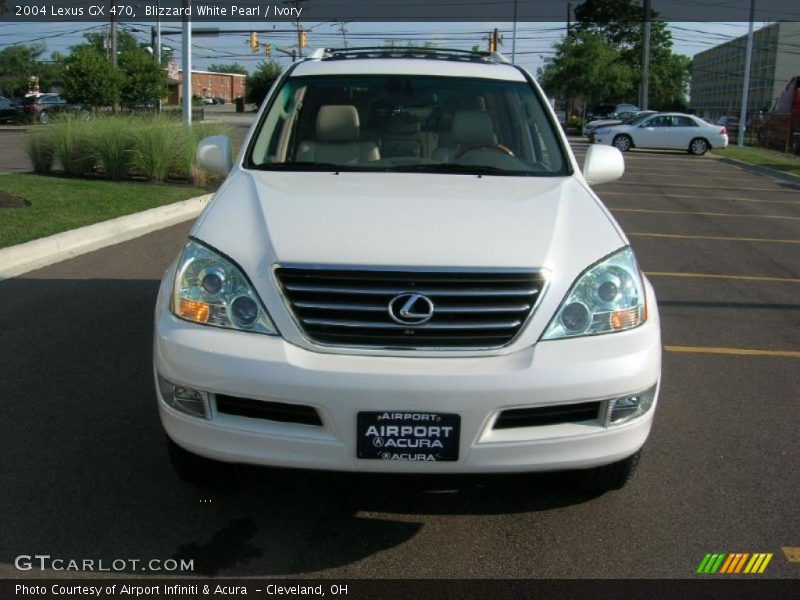 Blizzard White Pearl / Ivory 2004 Lexus GX 470