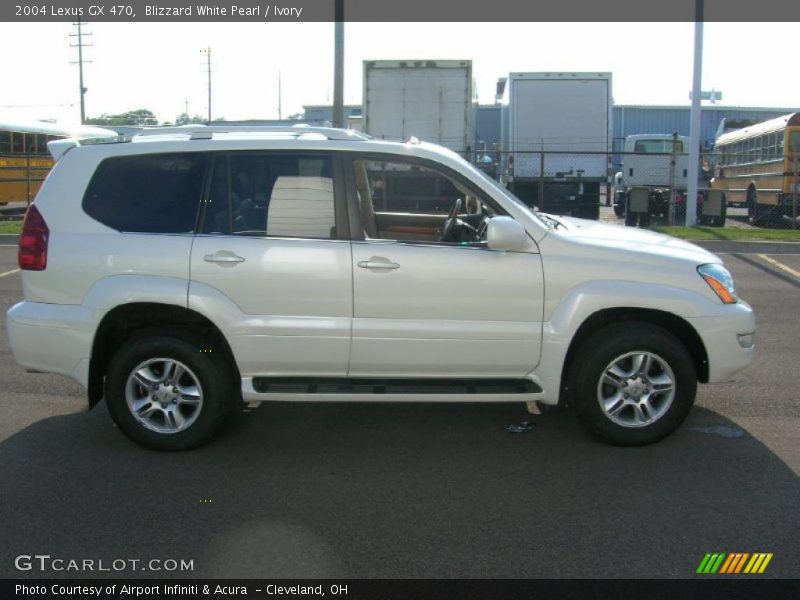 Blizzard White Pearl / Ivory 2004 Lexus GX 470