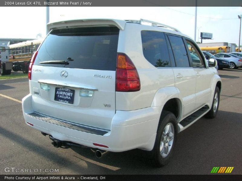 Blizzard White Pearl / Ivory 2004 Lexus GX 470