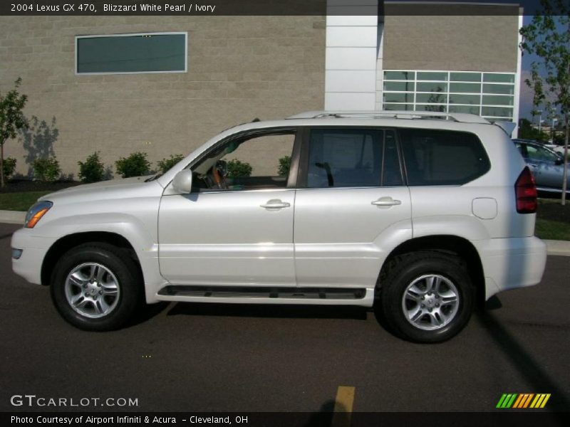 Blizzard White Pearl / Ivory 2004 Lexus GX 470