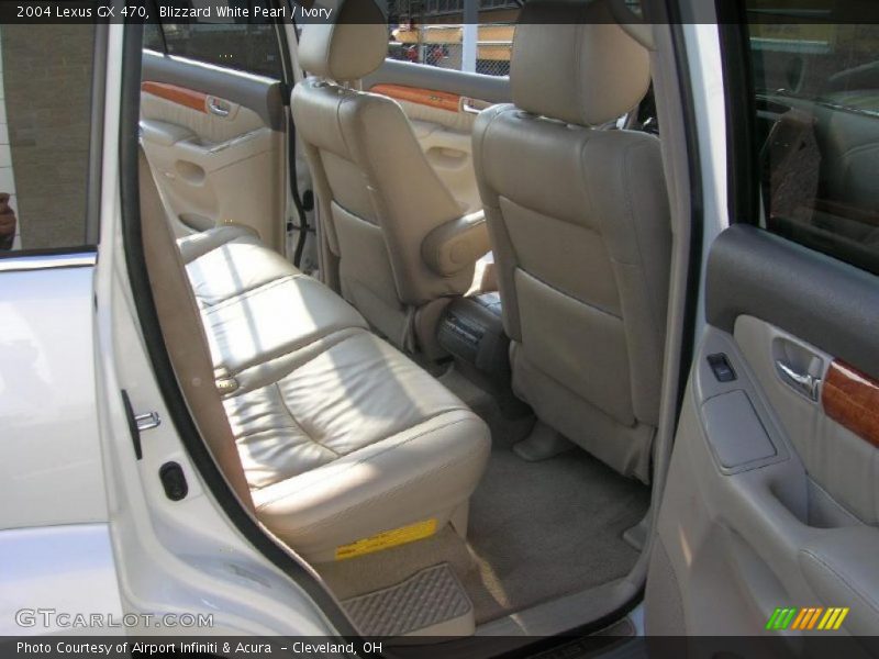 Blizzard White Pearl / Ivory 2004 Lexus GX 470