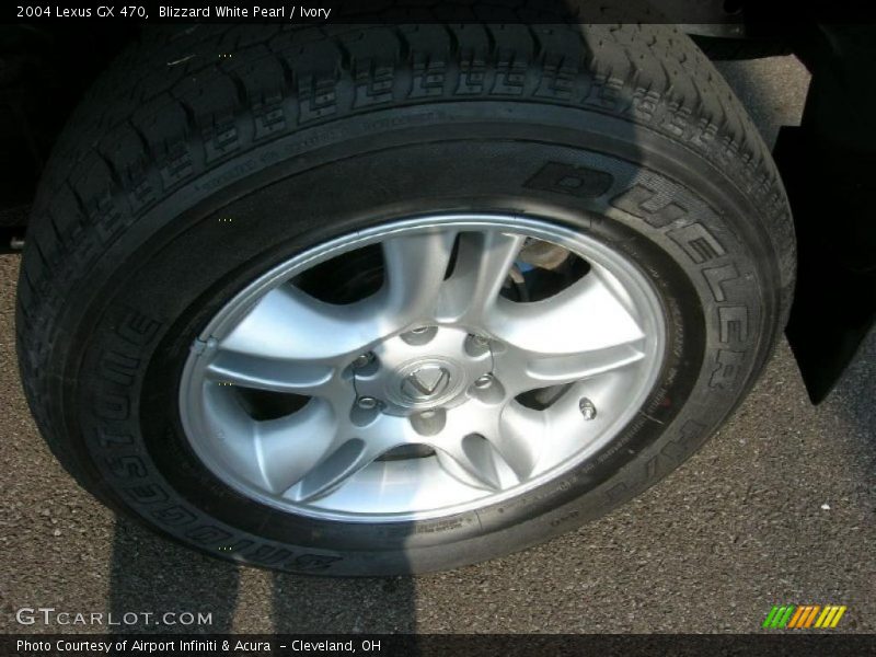 Blizzard White Pearl / Ivory 2004 Lexus GX 470