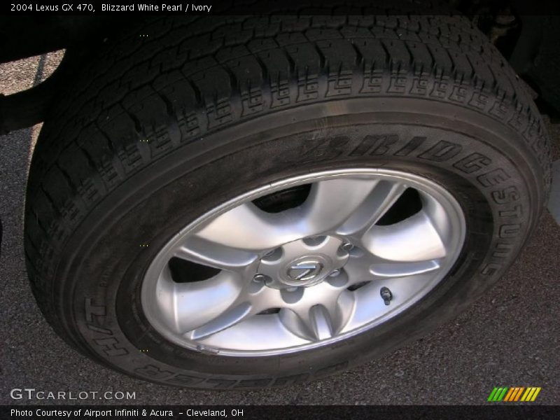 Blizzard White Pearl / Ivory 2004 Lexus GX 470