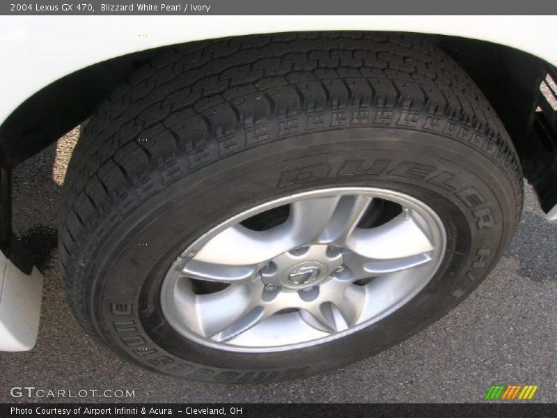 Blizzard White Pearl / Ivory 2004 Lexus GX 470