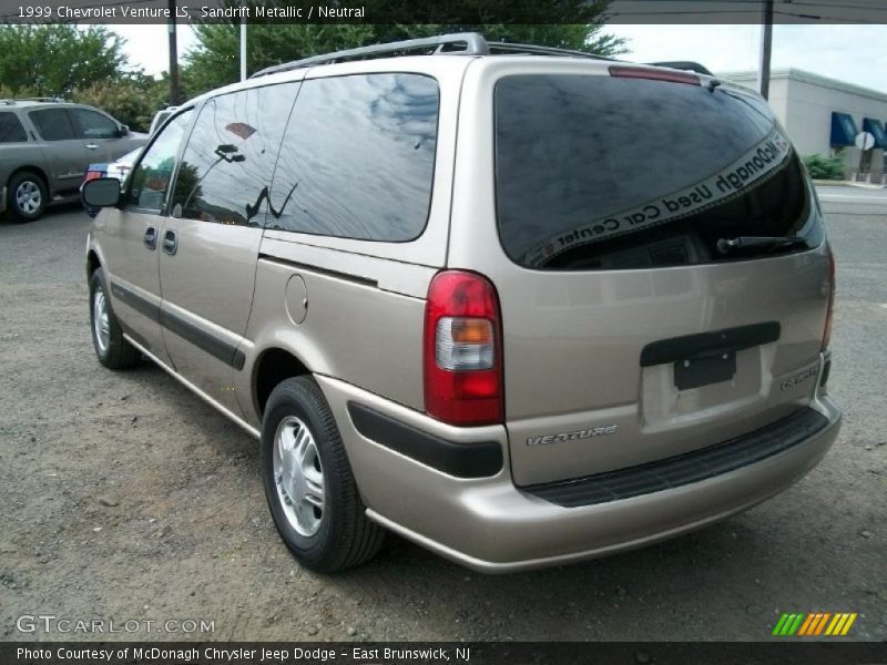 Sandrift Metallic / Neutral 1999 Chevrolet Venture LS