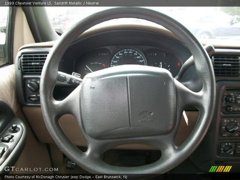 Sandrift Metallic / Neutral 1999 Chevrolet Venture LS