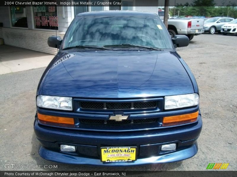Indigo Blue Metallic / Graphite Gray 2004 Chevrolet Blazer Xtreme