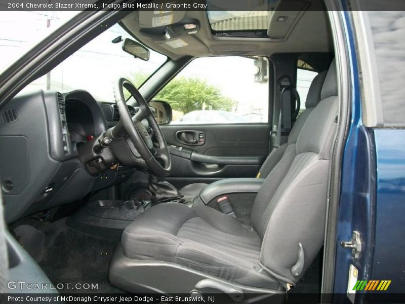 Indigo Blue Metallic / Graphite Gray 2004 Chevrolet Blazer Xtreme