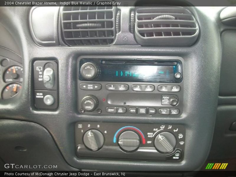 Indigo Blue Metallic / Graphite Gray 2004 Chevrolet Blazer Xtreme