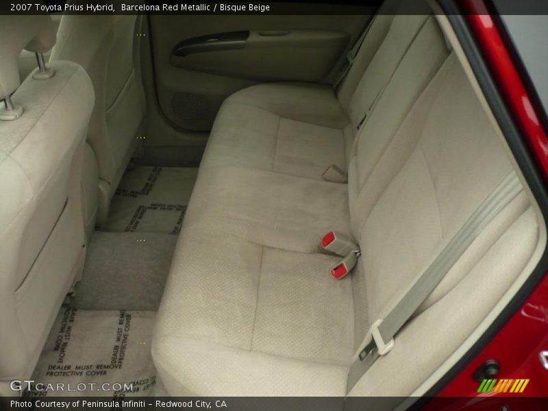 Barcelona Red Metallic / Bisque Beige 2007 Toyota Prius Hybrid