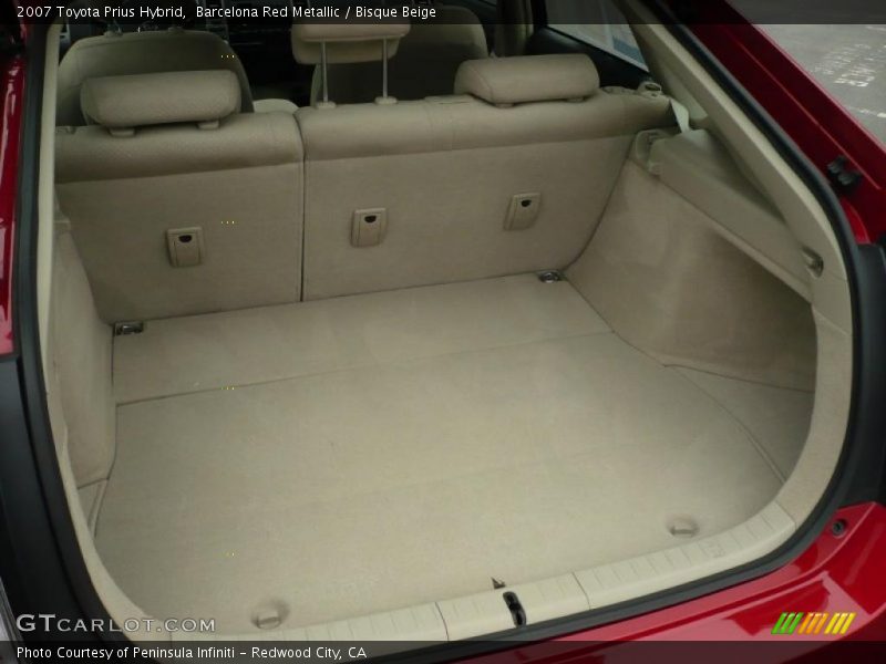 Barcelona Red Metallic / Bisque Beige 2007 Toyota Prius Hybrid
