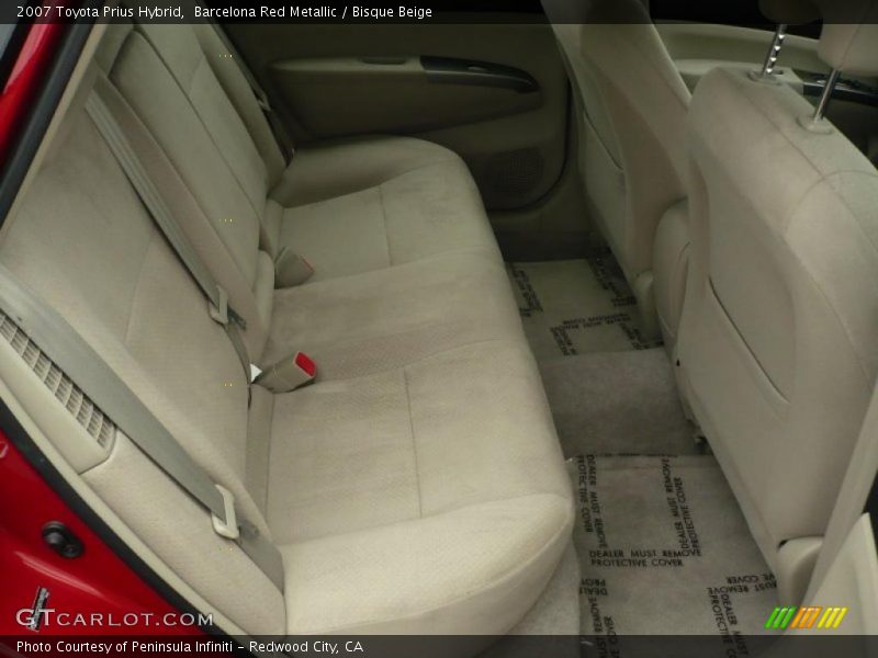 Barcelona Red Metallic / Bisque Beige 2007 Toyota Prius Hybrid