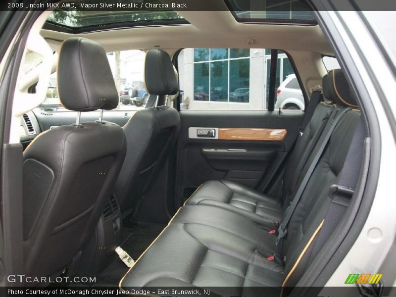 Vapor Silver Metallic / Charcoal Black 2008 Lincoln MKX AWD