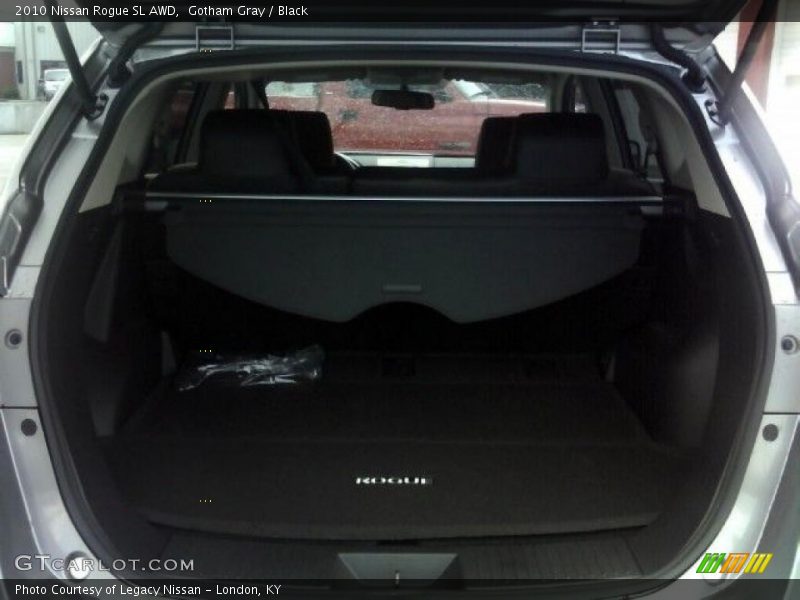 Gotham Gray / Black 2010 Nissan Rogue SL AWD