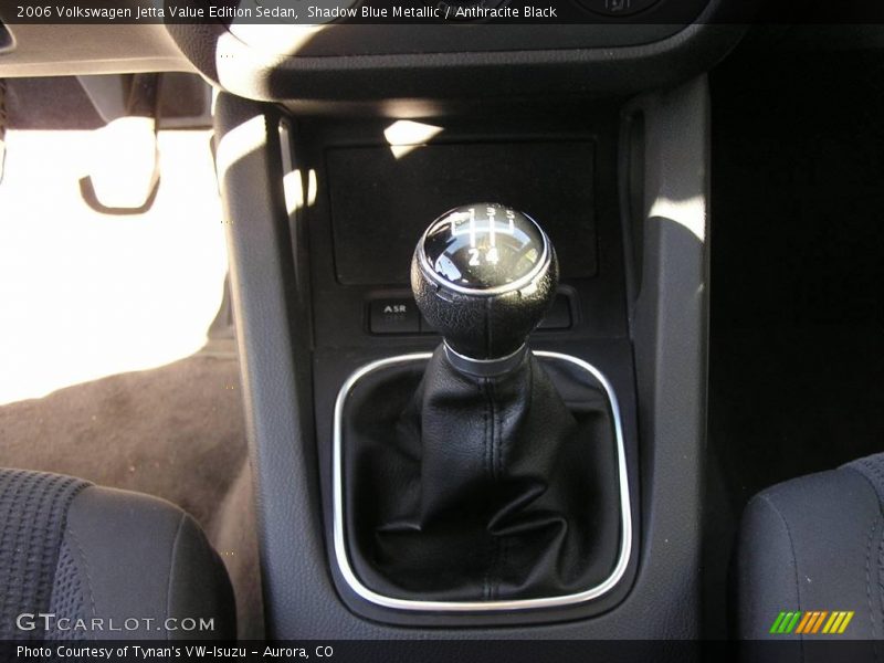 Shadow Blue Metallic / Anthracite Black 2006 Volkswagen Jetta Value Edition Sedan