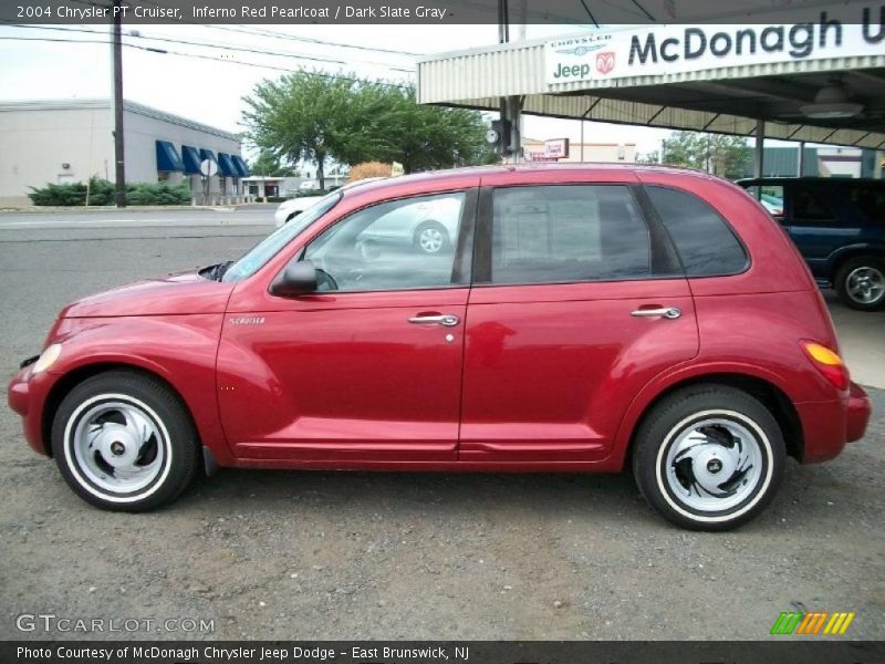 Inferno Red Pearlcoat / Dark Slate Gray 2004 Chrysler PT Cruiser