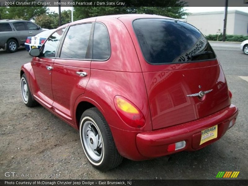 Inferno Red Pearlcoat / Dark Slate Gray 2004 Chrysler PT Cruiser