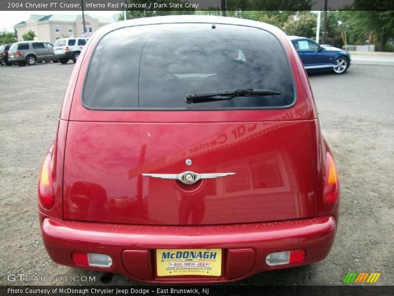 Inferno Red Pearlcoat / Dark Slate Gray 2004 Chrysler PT Cruiser