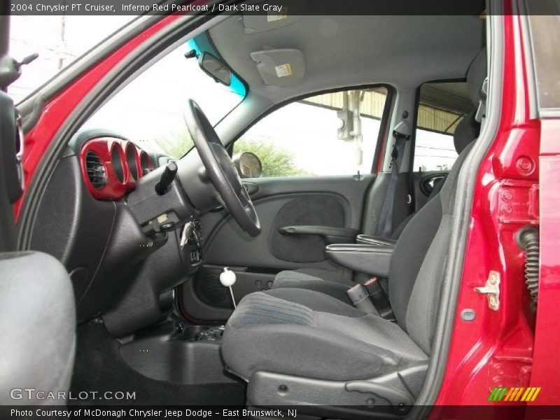 Inferno Red Pearlcoat / Dark Slate Gray 2004 Chrysler PT Cruiser