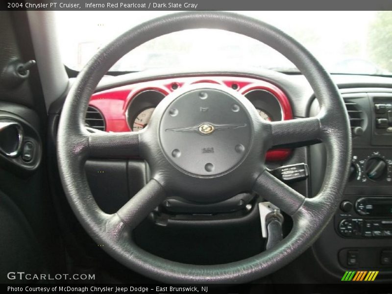 Inferno Red Pearlcoat / Dark Slate Gray 2004 Chrysler PT Cruiser